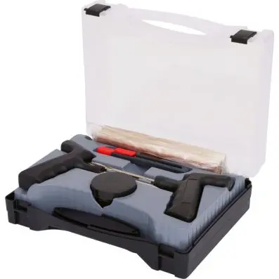 Tyre vulcanising repair set for commerci al vehicles, 5 pcs., 178 mm threads 