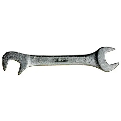 Double open-end spanner 15°+75° 8mm 