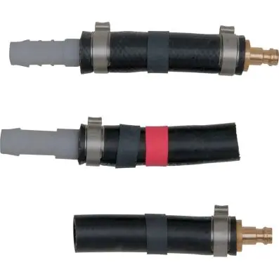 Adaptor set 3 part Ø 12.0 mm (black) 