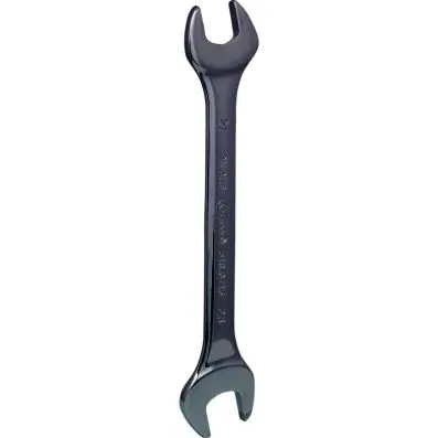 CHROMEplus Double open ended spanner, 21 x23mm 