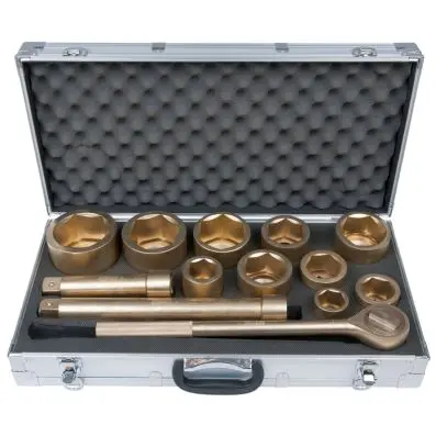 BRONZEplus Socket set 1" 23 pcs imperial 