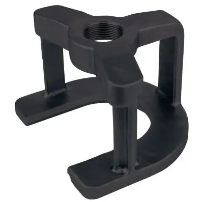 Press frame for drive shaft and hub 