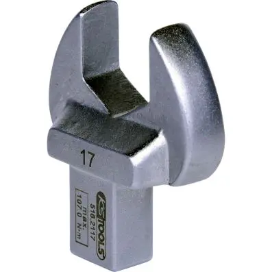 9x12mm Push fit flared wrench, 17mm 