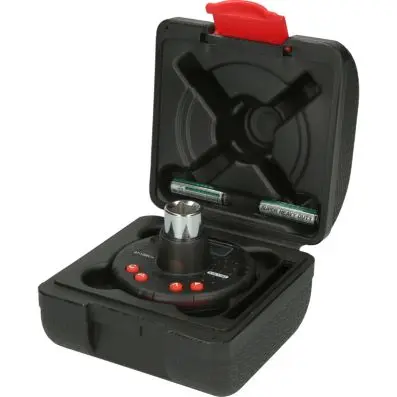 1/2" Digital torque adapter with protrac tor, 6.8-135Nm 