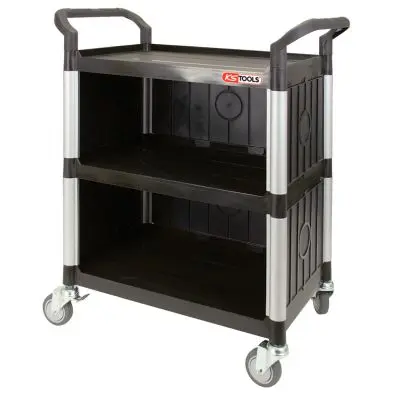Workshop service trolley, with lining 