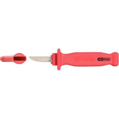 Gutta-percha knife with protective insul ation, 200mm 