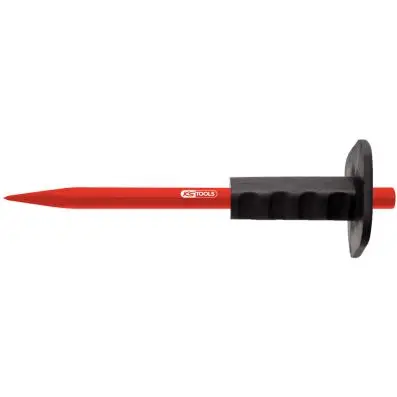 Pointed chisel with hand grip, octagonal shaft, 600mm 