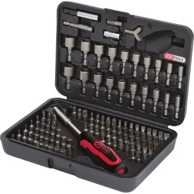 1/4" Bit set, 122 pcs 