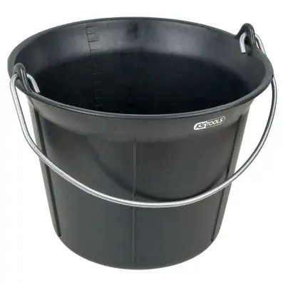 Plastic bucket, 11l with scale marking 