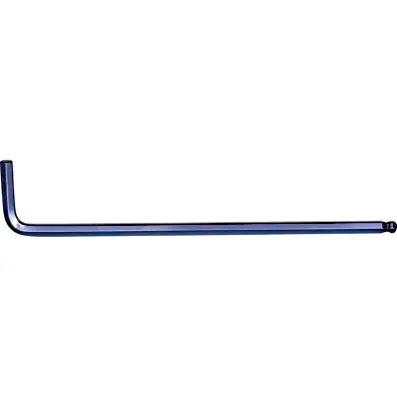 Ball ended hexagon key wrench, extra lon g, 5mm 