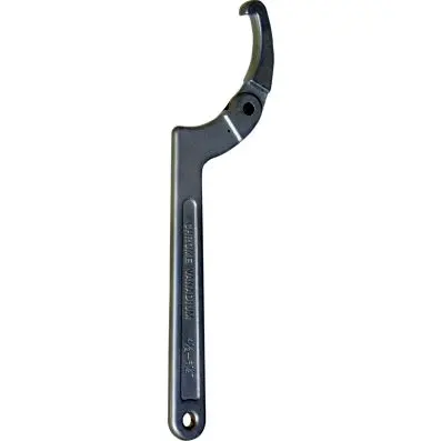 Flexible hook wrench with nose, 114-158m m 
