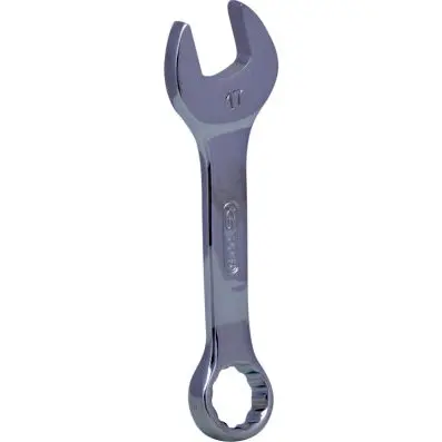 CHROMEplus Combination spanner, stubby, 17mm 