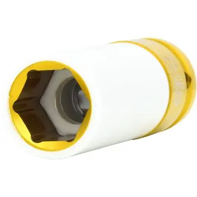 1/2" Aluminium wheel impact socket, deep , 19mm 