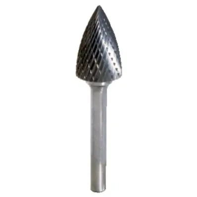 Hard metal pointed arch rotary burr form G, 16mm 