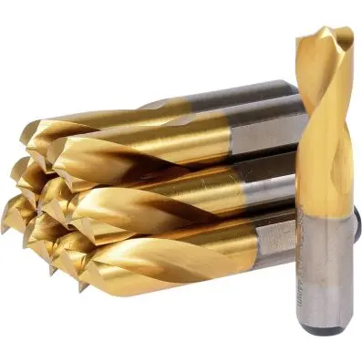 HSSE TiN Spot weld drill, Ø 8mm, pack of 10 