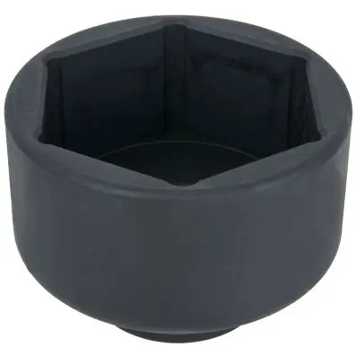 3/4" Axle nut socket, 6 point, short, 70 mm 