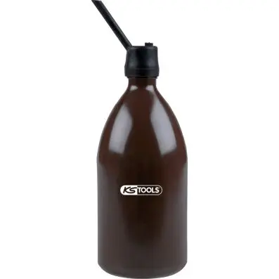 Battery refill bottle for battery acid 