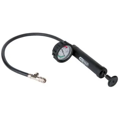 Hand pump with gauge, max. 2,5 bar 