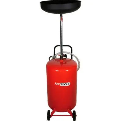 Mobile oil drainer, 60 litre 