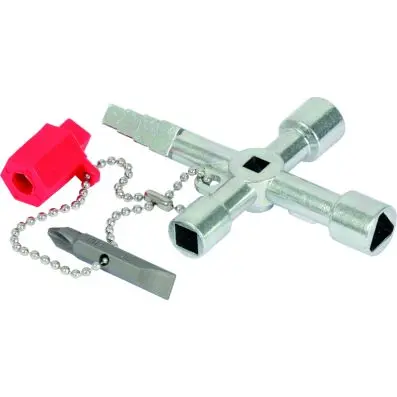 Universal enclosure keys, 61x90mm 