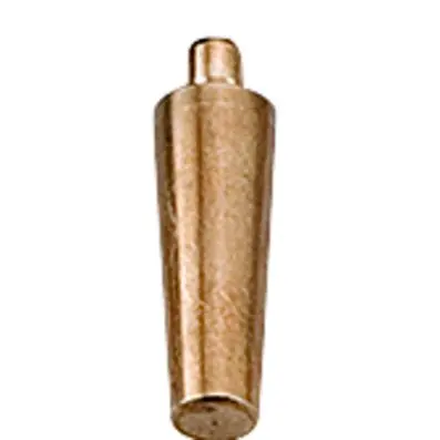 Brass cone 10 x 7 x 35 mm 