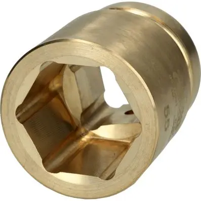 1.1/2" BRONZEplus Socket, 6-sided, 85 mm 