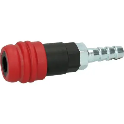 2-Level compressed air safety coupling w ith hose nozzle, 11mm 