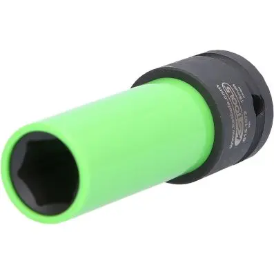 1/2" Aluminium wheel impact socket, deep , 15mm 