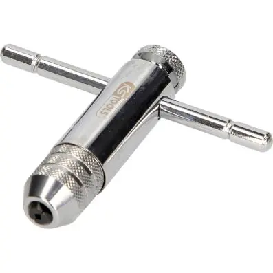 Die holder with exact gearing reversible ratchet head, 85mm 