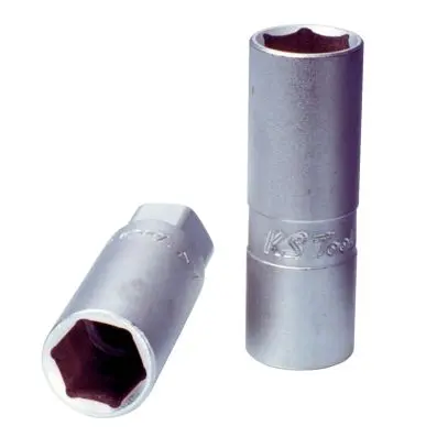 1/2" Socket for spark plugs, 21mm 