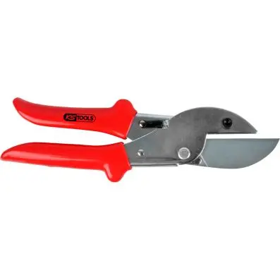 scissor-shaped with blades 