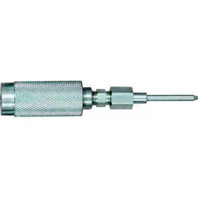 Needle shaped tip 