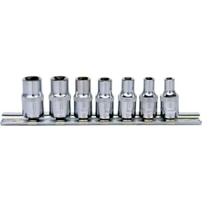 1/4" CHROMEplus Torx E socket set, 7 pcs 
