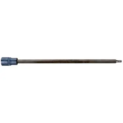 Bit socket Torx tamperproof, 1/2", T30, 300mm 