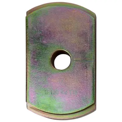 Adapter plate, Ø internal 119 mm, Ø exte rnal 130 mm 