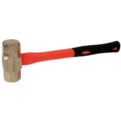 BRONZEplus Mining hammer 3500 g, with fi breglass handle 