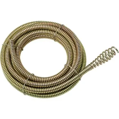 Replacement spirals for pipe cleaning de vice, Ø8mm, 7,5m 