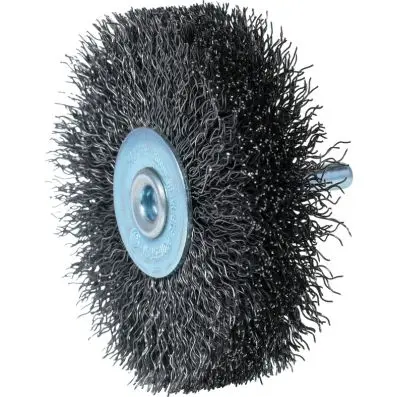 Steel wire brush disc 0,3mm, Ø 70mm 