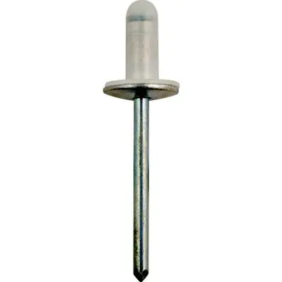 Sealing rivet with 12,8mm flange univers al, pack of 10 