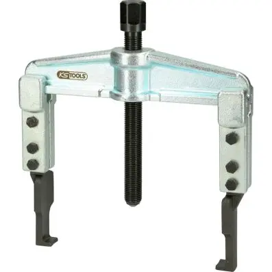 Universal 2 arm puller set with extremel y narrow and extended legs, 25-130mm, 12 