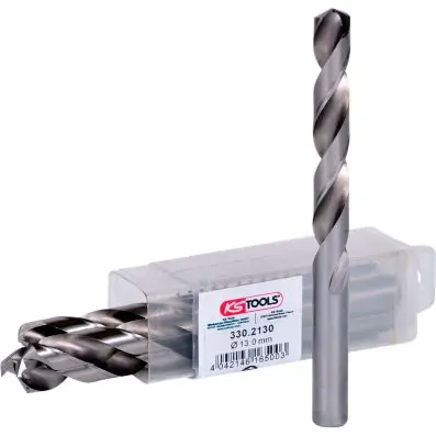 HSS-G twist drill, pack of 5, 13,0mm 