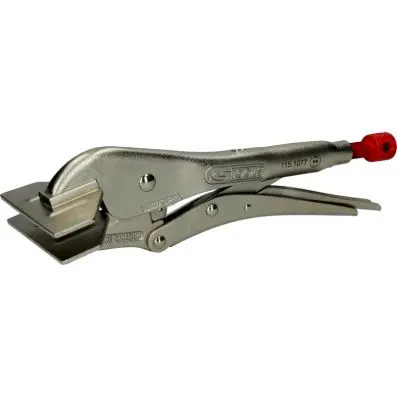 Wide and flat jaw locking pliers, 250mm 