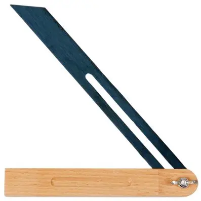 Adjustable bevel, wooden stock, 250mm 