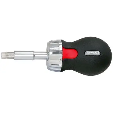 ERGOTORQUEplus mini ratchet bit driver, 1/4", 95mm 