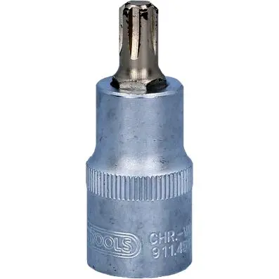Bit socket for RIBE screws, M8, length 5 5 mm 