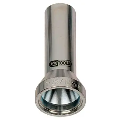 Step pressure sleeve, internal Ø 18 mm, external Ø 28 mm 