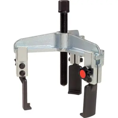Quick release 3 arm puller with narrow l egs, 25-130mm 