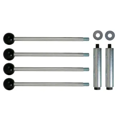 Front mask guiding and stub rods set for VAG, 6 pcs 