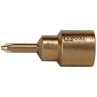 BRONZEplus Bit socket 1/2" PH3 