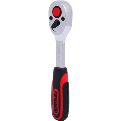 1/4" CHROMEplus Mini reversible ratchet, 72 teeth 